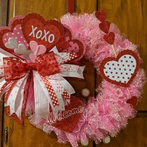 Homemade Valentine's Wreath